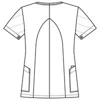 フォーク HI701-12 ストエカス×ネイビ- L HI701-12-L 1枚　スクラブ