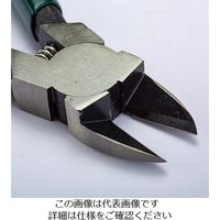 エスコ 150mm ニッパー(プラスティック用) EA682BF-150 1セット(4本:1本×4個)（直送品）