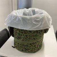 エスコ φ550x700mm/166L 自立型バケツ(フタ無/迷彩) EA925M-72 1個（直送品）