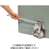 エスコ 2000kg リフティングローラーセット(荷締機付) EA986D 1組（直送品）