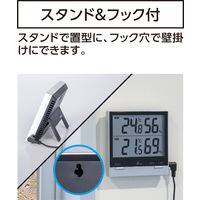 シンワ測定 デジタル温湿度計 Smart B 室内・室外 防水外部センサー 73119 1個