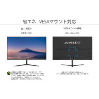 27インチ 液晶ディスプレイ(2560x1440/IPS/HDR10/HDMIx2/DP/チルト1年保証) JN-IPS27WQHDR（直送品）
