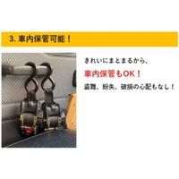 FAR EAST カメレオンクイックベルト3.0m(ラッシングベルト) 4562251420984 1セット(5個)（直送品）