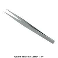 藤原産業 SK11 ピンセット 精密用 125直 STー1 ヒョウジュン 1セット(2個)（直送品）