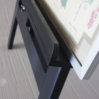 【車上渡し】アール・エフ・ヤマカワ イーゼル 幅600×奥行571×高さ1497mm ダーク 1台（直送品）