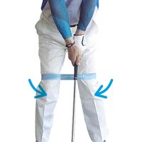 朝日ゴルフ Jelly Band ブルー GT-1501 3個（直送品）