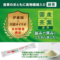 食事のおともに食物繊維入り緑茶30本 3個 日清オイリオグループ