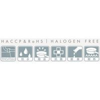 ワコウ マイティクロスRエプロン 胸当て ミニ 首掛け アイレット仕様 グリーン E2005-2 1枚 64-6228-61（直送品）