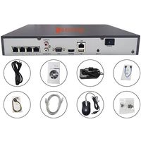 ビットストロング NVR 4CH レコーダ DS-7604NI-K1/4P 1台 64-7815-09（直送品）