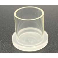 アズワン プラスチックカップ Φ約25mm 10個入 64-9091-73 1袋(10個)（直送品）