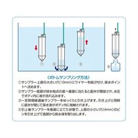 アイシス ステン地下水サンプラー ボムタイプ 500mL 64-9345-70 1個（直送品）