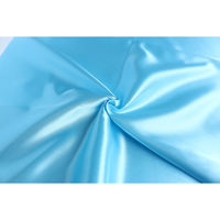コスモテキスタイル 東レラルサテン 生地 巾92cm×3m切売カット 水色 A8000-102-3M（直送品）