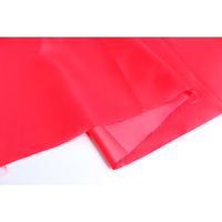 コスモテキスタイル 東レラルサテン 生地 巾92cm×5m切売カット 朱赤 A8000-16-5M（直送品）