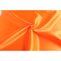 コスモテキスタイル 東レラルサテン 生地 巾92cm×4m切売カット 蛍光オレンジ A8000-253-4M（直送品）