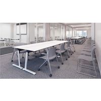 【組立設置込】コクヨ カーム 幕板無 棚無 幅1800×奥行600×高さ720mm KT-1401P81MV5NN 1台（直送品）