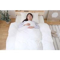アイリスオーヤマ 掛け布団 洗える シングル 抗菌 防臭 吸湿 放湿 寝具 介護 布団 かけ布団 さらさら掛けふとん FMDK-S 1枚