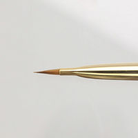 SHAREYDVA プレミアムジェルブラシ オーバル ＃４（キャップ付）コリンスキー 86107  1個（直送品）