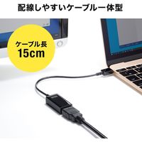 サンワサプライ USB Type C-HDMI変換アダプタ(4K/60Hz/HDR対応) AD-ALCHDR02 1個