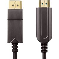 サンワサプライ DisplayPort-HDMI変換光ファイバーケーブル(20m) KC-DPHDFB200 1本（直送品）