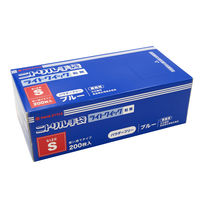 パックスタイル ニトリルライトクイック 粉無S 青　3000枚(200×15) 00652021（直送品）