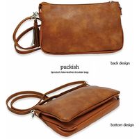 ランブリング 本体が3層に分かれてしっかり仕分けられるダブルポシェット!!　ブラック 21-2001BK 1個（直送品）