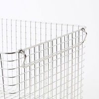 無印良品 ステンレスワイヤーバスケット7 約幅51×奥行37×高さ24cm 良品計画（わけあり品）
