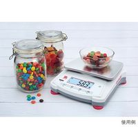 アズワン コンパクト電子天びん ナビゲーターNVシリーズ 220g 0.1g 校正証明書付 NV221JP 1個 63-5729-39-20（直送品）