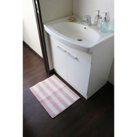 オカトー バスマット sofmore 45×60cm ピンク 373239 1個（直送品）