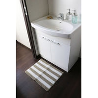 オカトー バスマット sofmore 45×60cm ブラウン 373240 1個