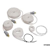 クリーンルーム用リボンヒーター 100V 220W 20mm×2000mm リード線1m CRB100-220-20-2000 64-3427-64（直送品）