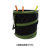 アークランズ WIZA スプリングバッグ ラウンド型 直径50cm 容積約100L WZー50SPG 1セット(5個)（直送品）