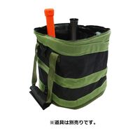 アークランズ WIZA スプリングバッグ スクエア型 23cm 容積約11L WZー23SQG 1セット(5個)（直送品）