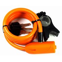 ULAC ネオケーブルロック Y10 BAUHAUS オレンジ OR 1個（直送品）