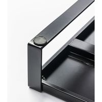 サンワサプライ スチール製机上ラック(W500) MR-LC207BKN 1台（直送品）