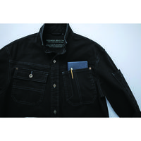 中国産業 8051DOGMAN SELECTEDドビースリムストレッチ・長袖シャツN・ブラック4L 8051-814-4L 1枚（直送品）