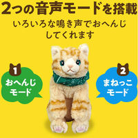 アーテック おへんじアニマル 猫 音声認識ぬいぐるみ 51931 1個