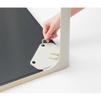 オカムラ パラベル デスク 無垢材天板 幅1200×奥行600×高さ720mm オークナチュラル×ネオホワイト 8TPD2B WF28 1台（直送品）