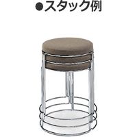 【組立設置込】コクヨ CK-750 ロースツール ライトオリーブ×ブラック CK-751E6GNQ4 1脚（直送品）