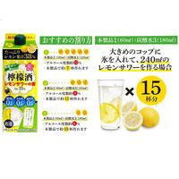 清洲城信長 檸檬酒 レモンサワーの素 パック　900ml 1本　清洲桜醸造　リキュール