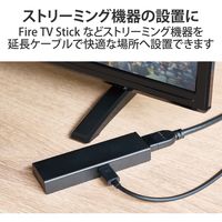 HDMI 延長 ケーブル 2m 4K 60p 金メッキ ブラック DH-HDEX20BK エレコム 1個