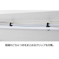 アスクル マルチワークテーブル 幅1200×奥行700×高さ720mm ダークウッド天板・ブラック脚 1台  オリジナル（わけあり品）