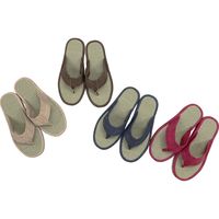 センコー S.D.S アミカル 立体鼻緒 スリッパ M 約24cm ベージュ SDS150399 1足（直送品）