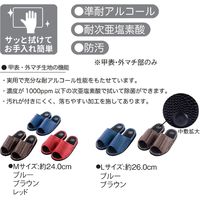 センコー FeelFoot ネブラ ツボ押し 健康 スリッパ M 約24cm ブルー FF140399 1足（直送品）