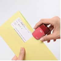 エスコ 個人情報保護用スタンプ(ピンク) EA762AK-3 1セット(10個)（直送品）