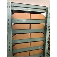 エスコ 80x283x100mm 棚用トレー(20枚) EA661CW-11 1セット(60枚:20枚×3箱)（直送品）