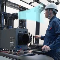 エスコ DC12・24・36・48V 小型スポットクーラー(エンジン式用) EA897TH-1 1台（直送品）