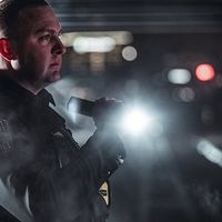 エスコ [充電式] フラッシュライト/LED(黒) EA758SG-63 1個（直送品）