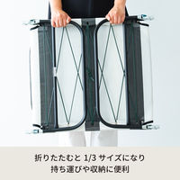 永井興産 リクライニングコット 幅570×奥行1820×高さ880mm ブロックストライプ NK-705ABS-5 1セット（5台）（直送品）