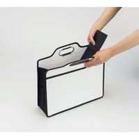 オフィスキャリングバッグ ビジカル A4 横 BK-353B ブラック