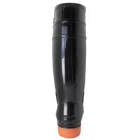 【作業用長靴】 富士手袋工業 鉄芯耐油安全長靴セフメイトセイバー（鉄製先芯） 黒 25.5cm 8893 1足